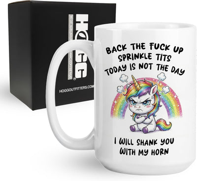Taza de café con texto en inglés Hogg