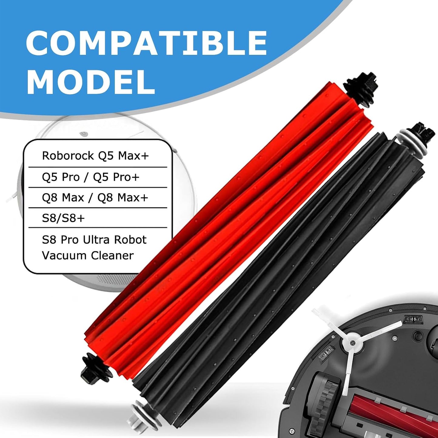 Set 4 Accesorios para Robot Aspirador Roborock