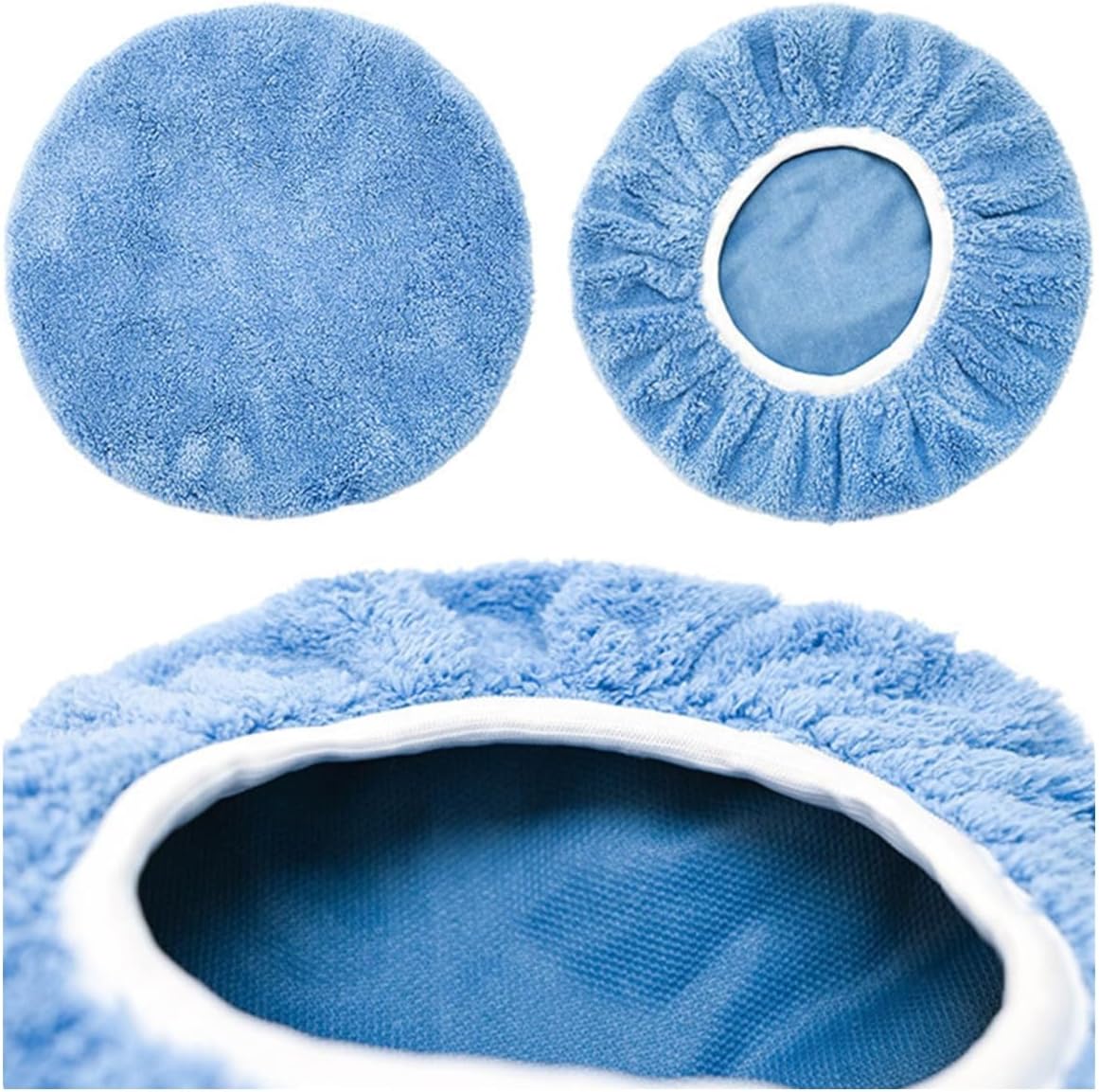 Pack 3 Almohadillas Pulidoras Bufete Gorros Suaves 9-10pulg