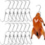 12 Ganchos dobles acero inox 9.4pulg para ahumar carne
