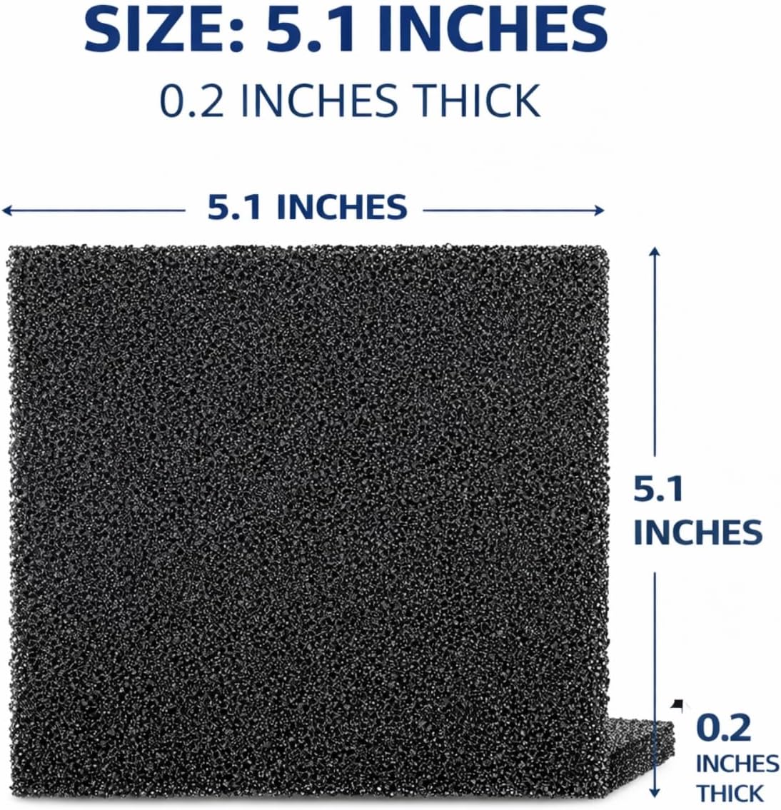 Repuesto filtro soldadura 5pulg espuma