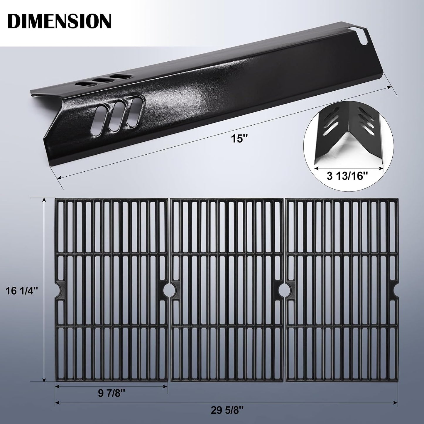 Piezas parrilla Dyna Glo Uniflame GBC1059WB