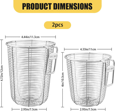 2 Soportes Acero Inox Lavavajillas Estante Secado Cubiertos