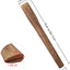 Set 2 mangos hacha haya 16.8pulg comp cuñas acero/madera