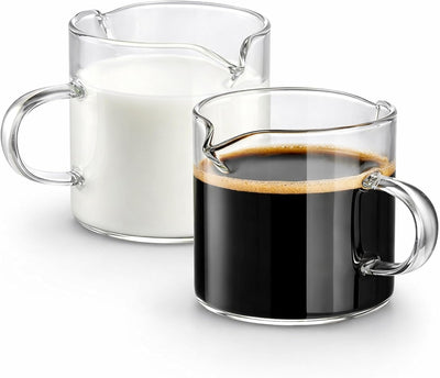 Set 2 Tazas Café Expreso 4oz Doble Boquilla Lavavajillas