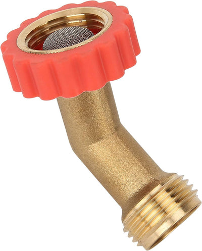 Codo manguera 45 grados para caravana sin plomo filtro agua pack 2