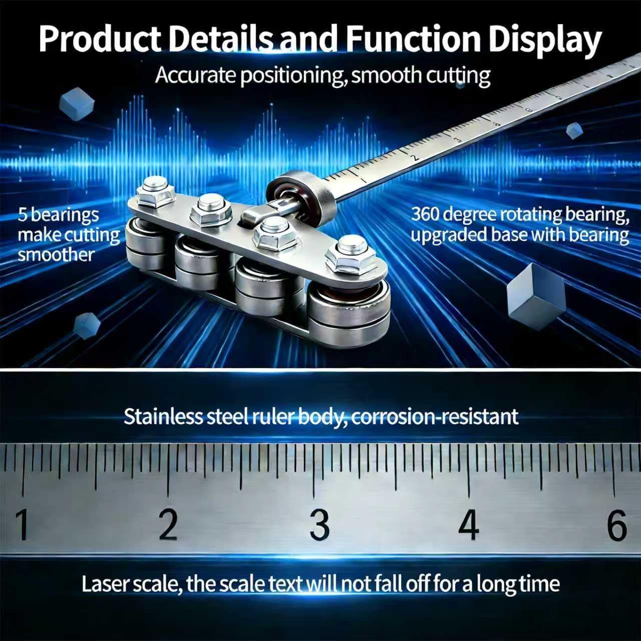 Calibres posicionamiento tamaño grande