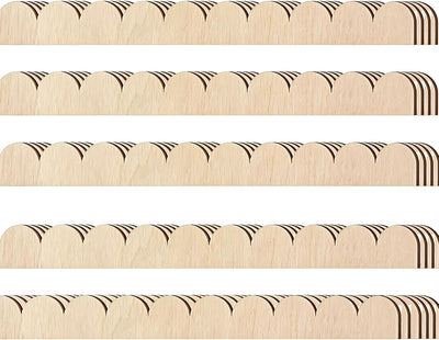 Moldura madera festoneada 22 Pzas 15.7x1.57pulg puerta