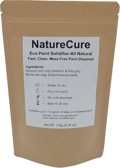 Solidificador pintura natural ecológico 4oz para látex y acrílica