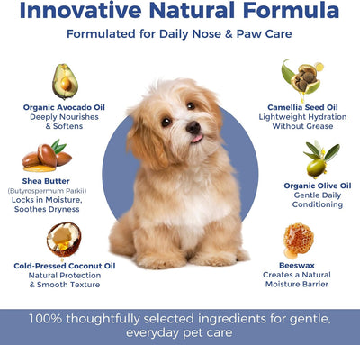 Bálsamo hidratante patas y nariz perros aceite aguacate 0.53oz