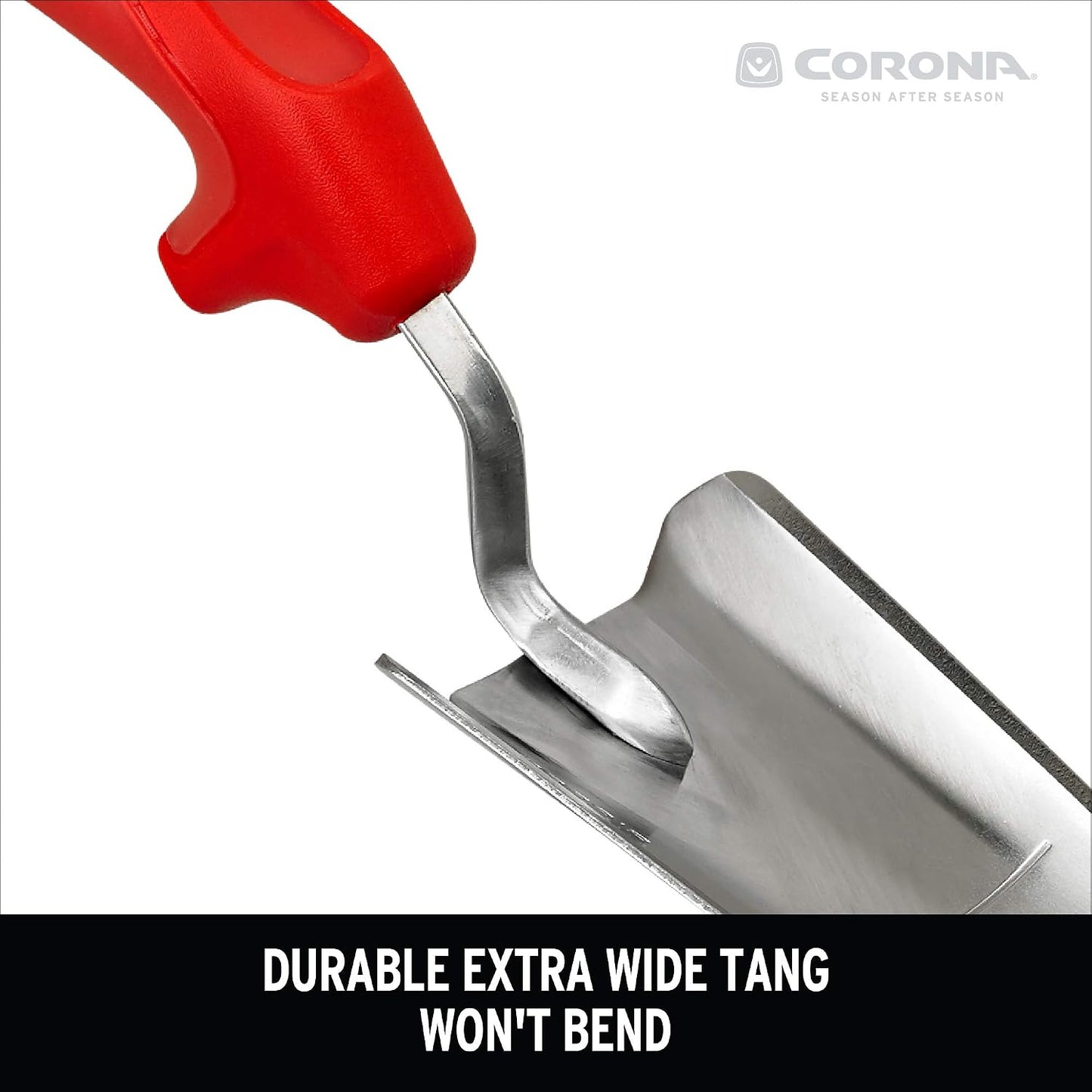 Paleta jardín acero inox 13.5pulg resistente