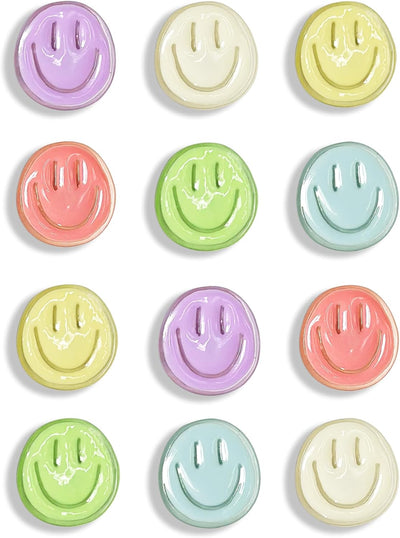 Imanes de nevera KEYDUACU 12 unidades colores gelatina