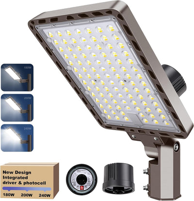 Luz LED estacionamiento 240W IP65 100-277V