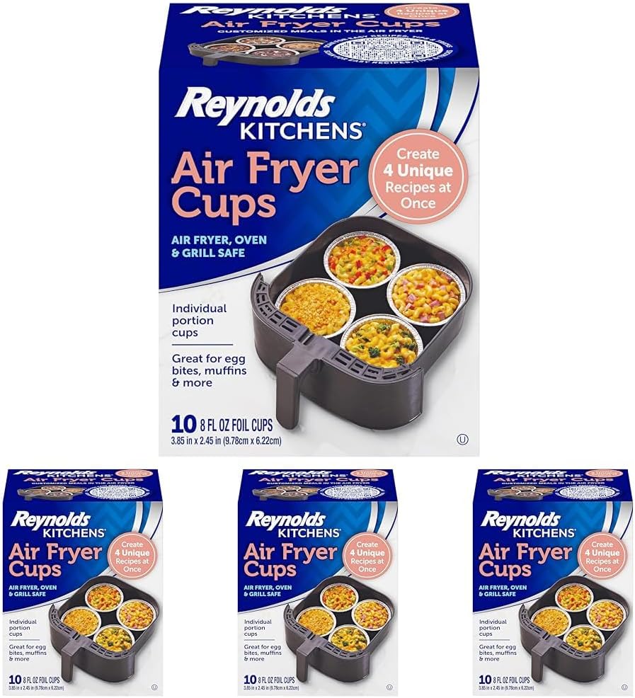 Tazas para freidoras de aire Reynolds Kitchens aptas para horno