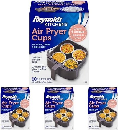 Tazas para freidoras de aire Reynolds Kitchens aptas para horno