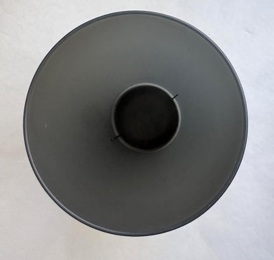 Vaso plástico negro mate reutilizable, set de 6