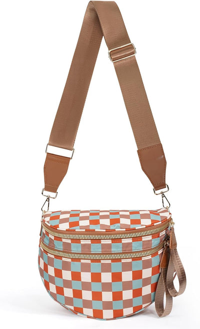 Bolsa cangurera mujer con cremallera ajustable ligera