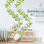 Adhesivos pared hojas doradas 6 hojas decoración cocina sala