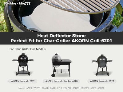 Deflector calor para huevo grande Kamado 17 1/2 pulg