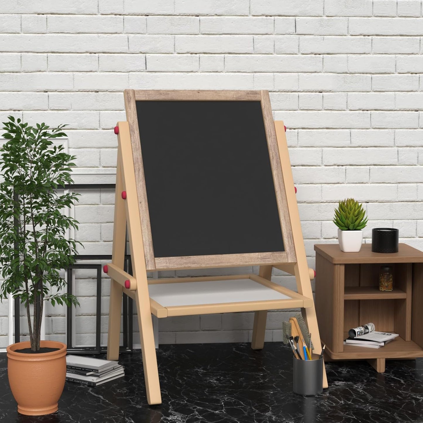 Papel tapiz borde madera claro impermeable extraíble 3x197pulg