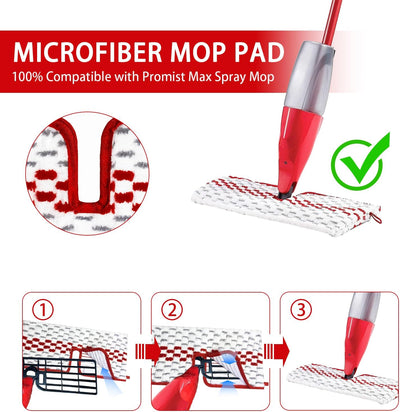 3 Pack Almohadillas Microfibra Comp Promist MAX Oceda ProMist