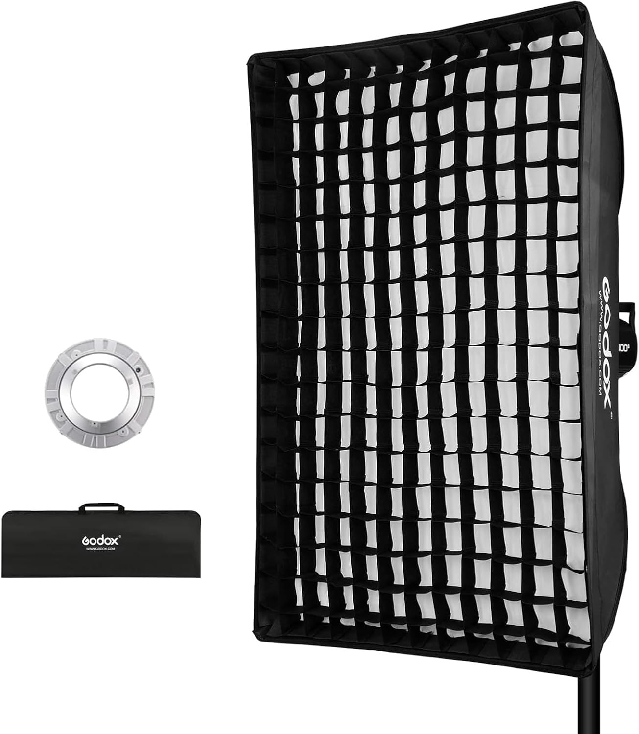 Iluminación estudio 31.5x47.2pulg con rejilla Bowens Speedring