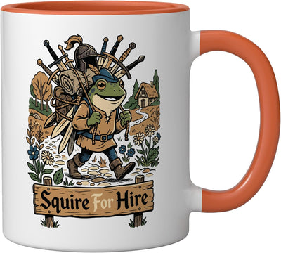 Taza Cerámica Fiesta Renacimiento Naranja/Blanco