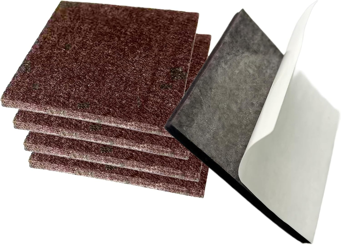 Almohadillas fieltro autoadhesivas 1.5pulg protectores suelo