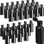 36 Botellas Viaje Negro Tapa Abatible Plástico A prueba de Fugas