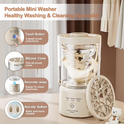 Mini Lavadora Portátil Ropa Interior Hogar Viaje