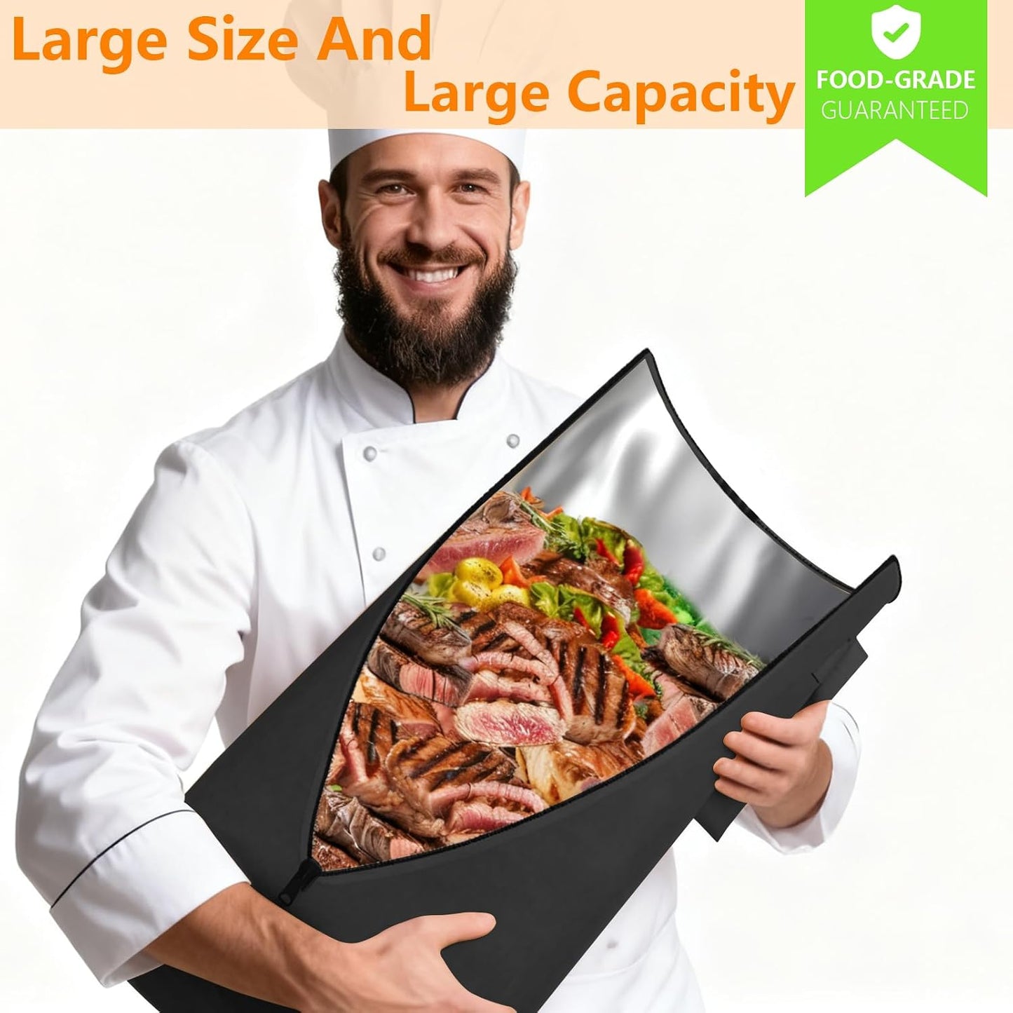 Manta para descansar carne barbacoa reutilizable