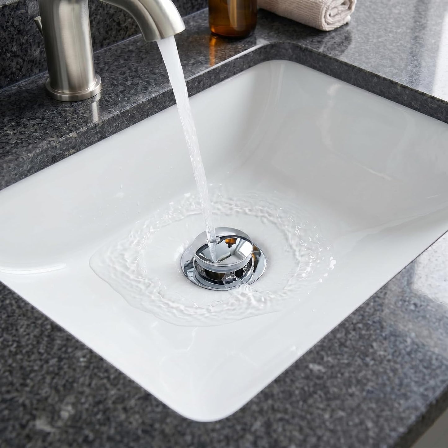 Drenaje lavabo baño cromo pack 1