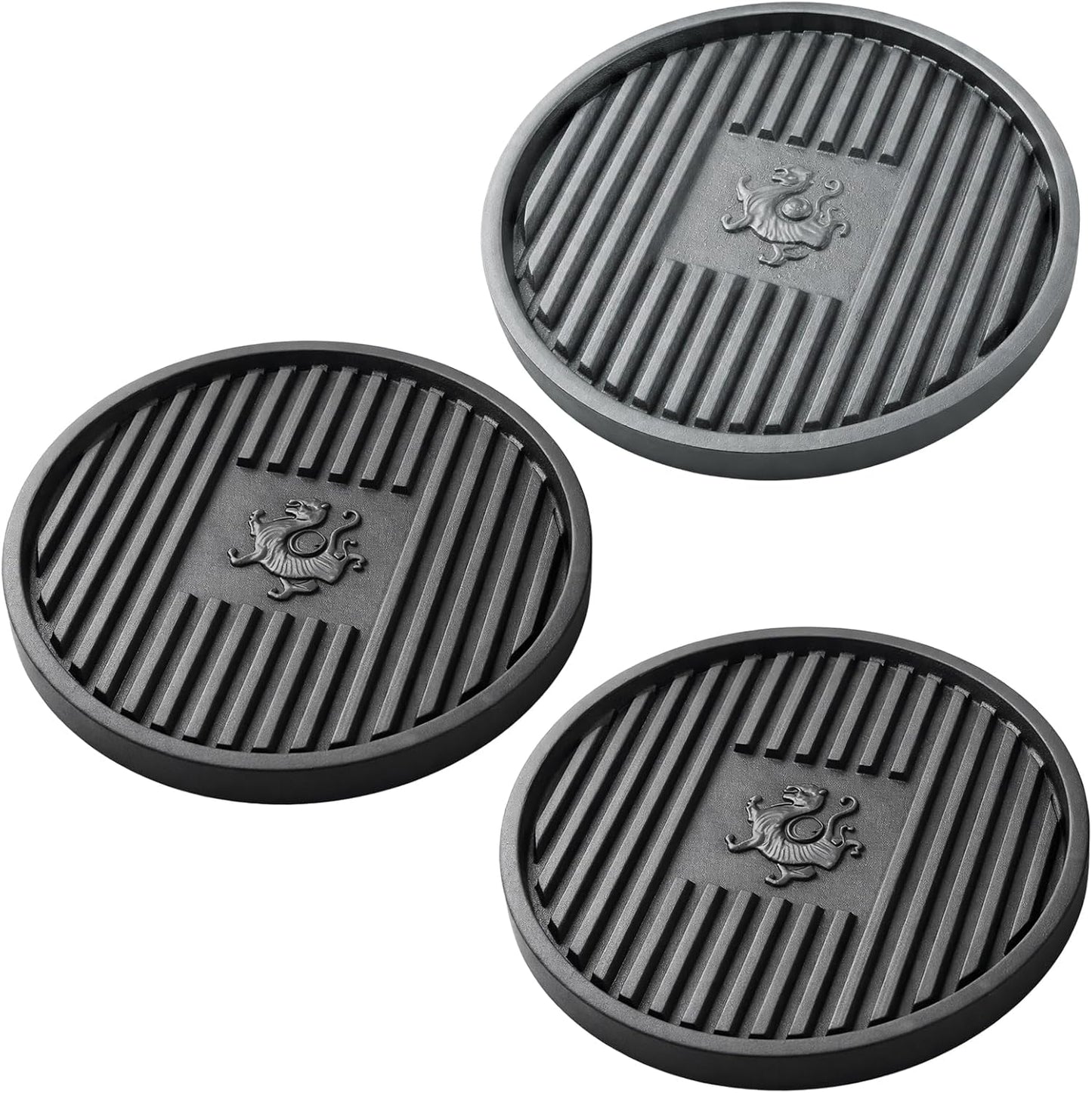 Soporte émbolo inodoro con bandeja 3 pistones