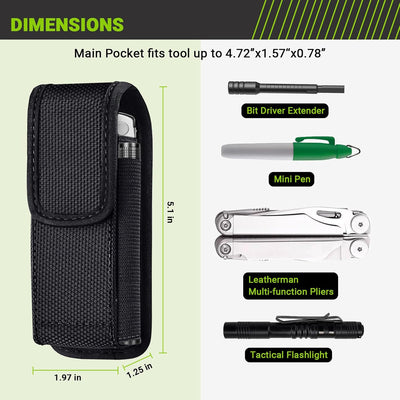Funda magnética multiherramienta compat. Leatherman EDC