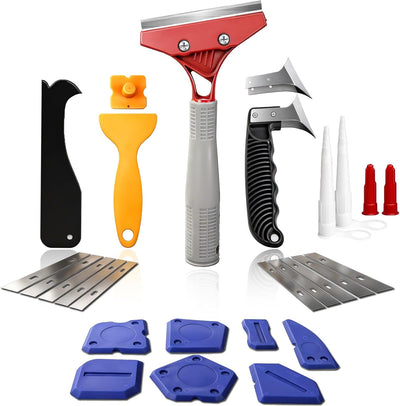 Kit 26 Pzas Herramientas Calafateo Removedor Silicona