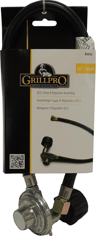 Manguera QCC1 24pulg regulador color negro