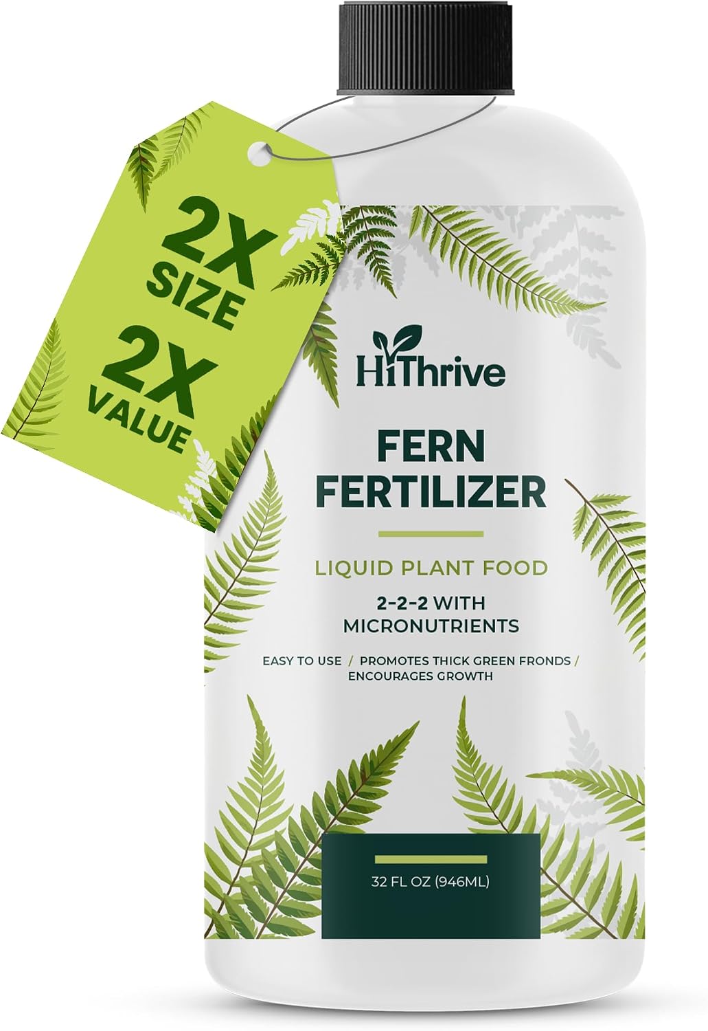 Fertilizante para helechos 32oz nutrientes interiores
