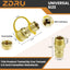 Accesorios conexión gas 1/2pulg enchufe macho QDD LP latón
