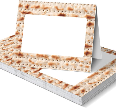 Tarjetas de felicitación de Pascua Matzah Pesaj Paquete de 50