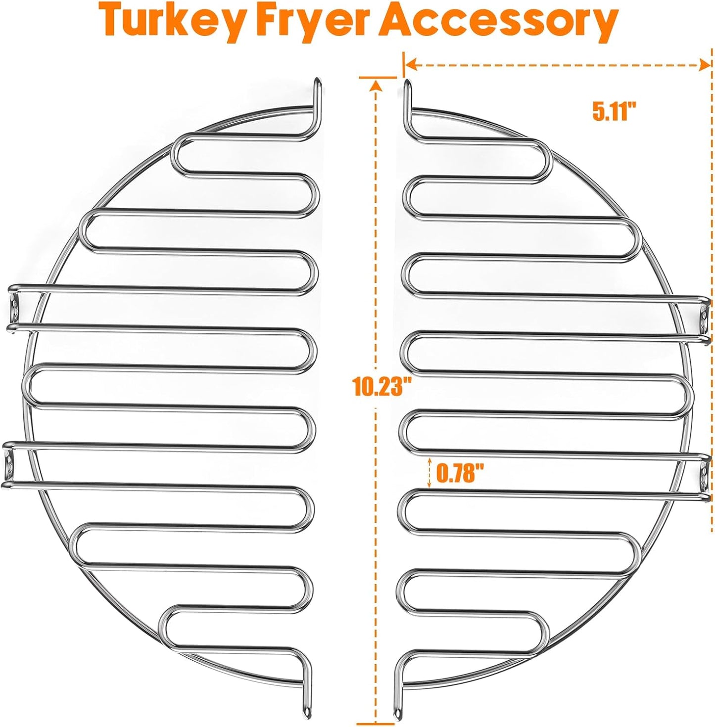 Kit accesorios freidora pavo 2 estantes Char Broil