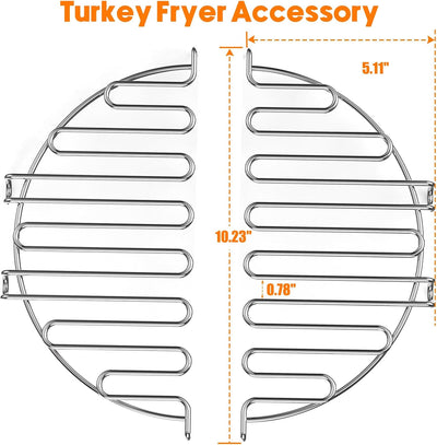 Kit accesorios freidora pavo 2 estantes Char Broil