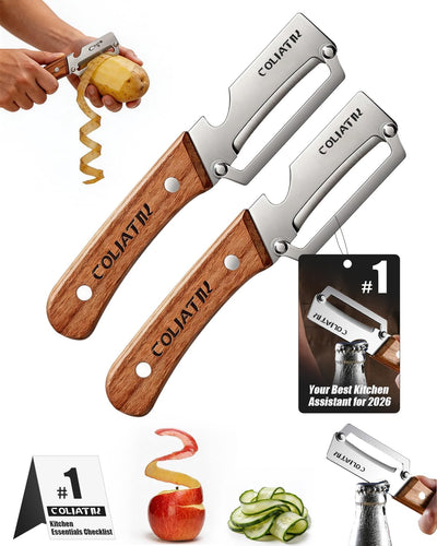 Pelador multifuncional acero inox para kiwi, papa, piña y manzana