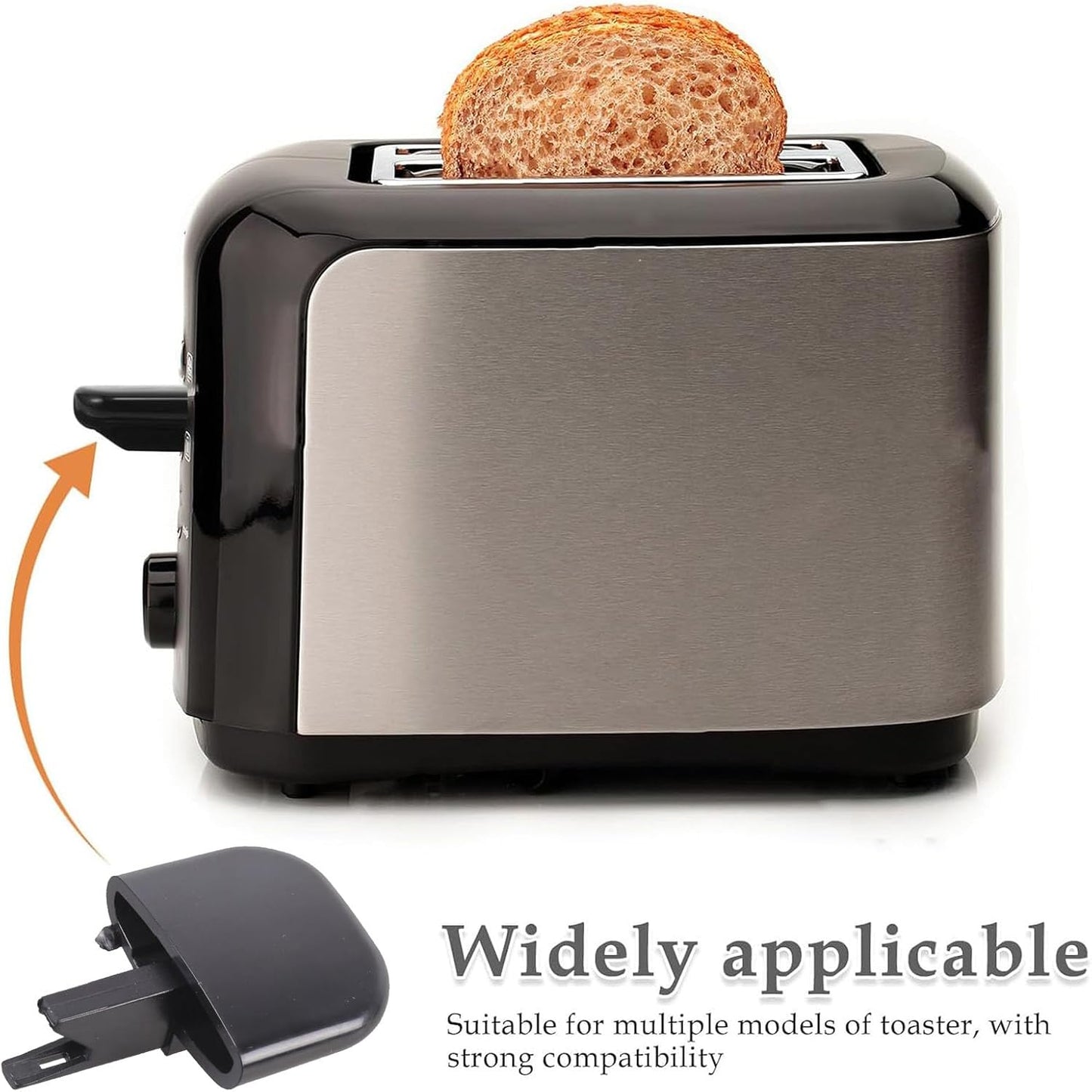 Mango de repuesto para tostadora con palanca duradera para horno de pan