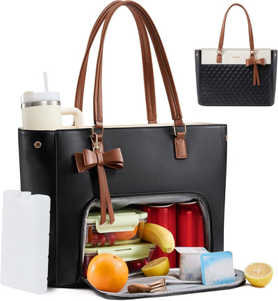 Bolsa trabajo 3en1 con compartimento para laptop y vaso