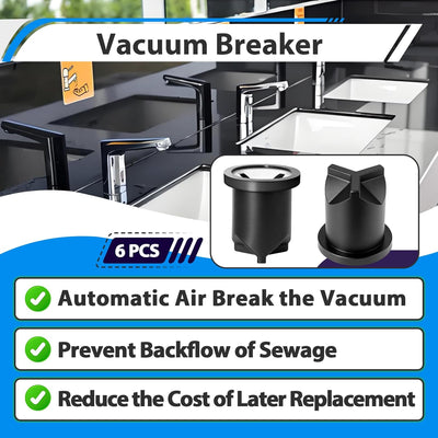 Kit reparación disyuntor vacío 6 pzas para flushometers