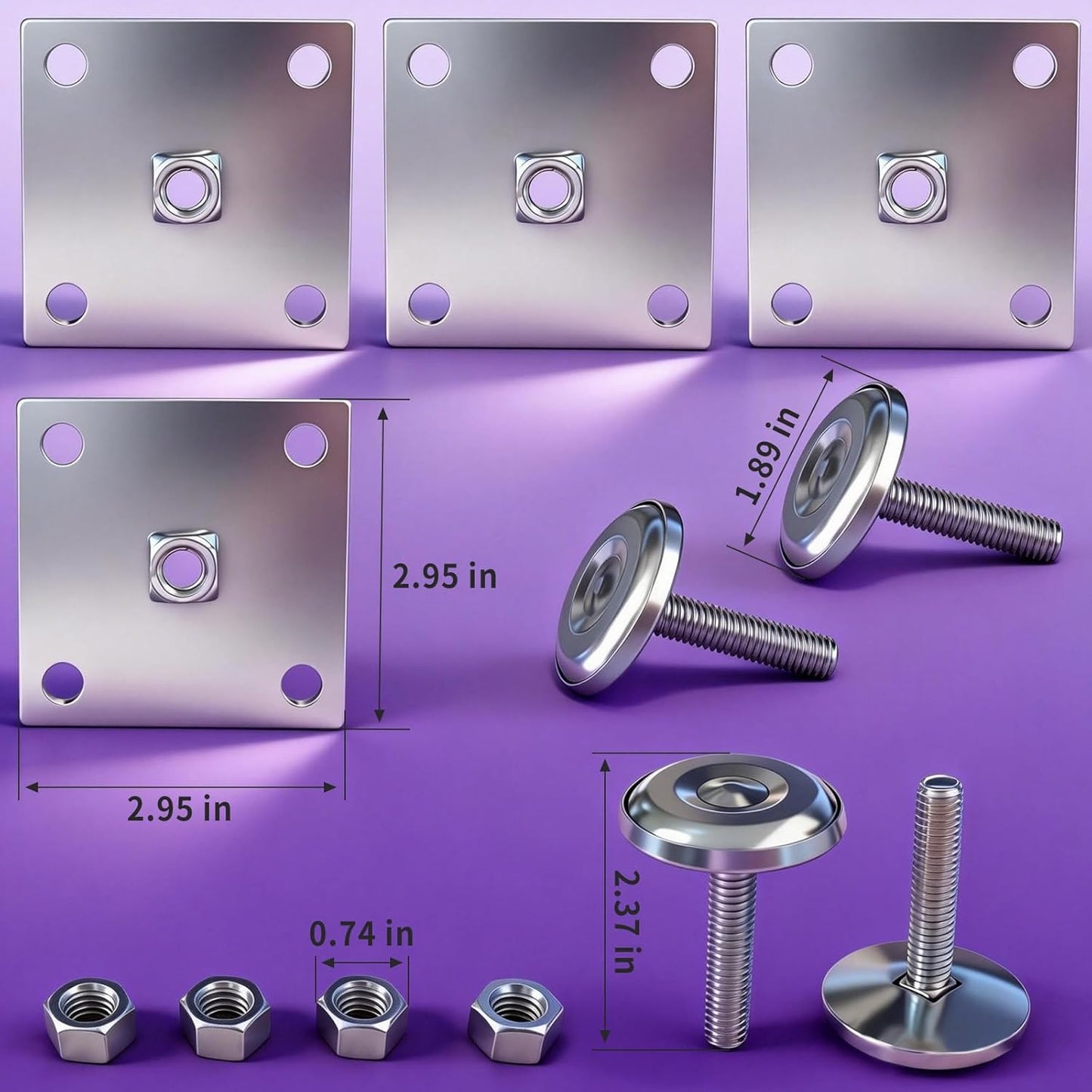 Nivelador patas metal para arcade Bally Williams Stern