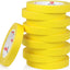 Cinta pintor amarilla 0.75pulg 10 rollos 55yd