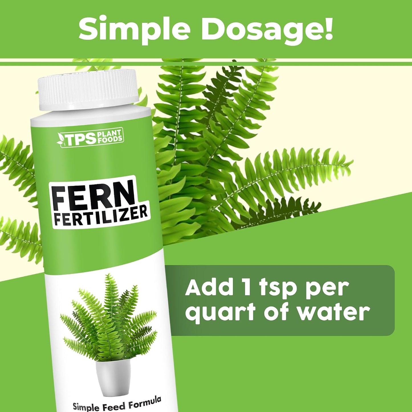 Fertilizante liquido para helechos y musgos 8oz