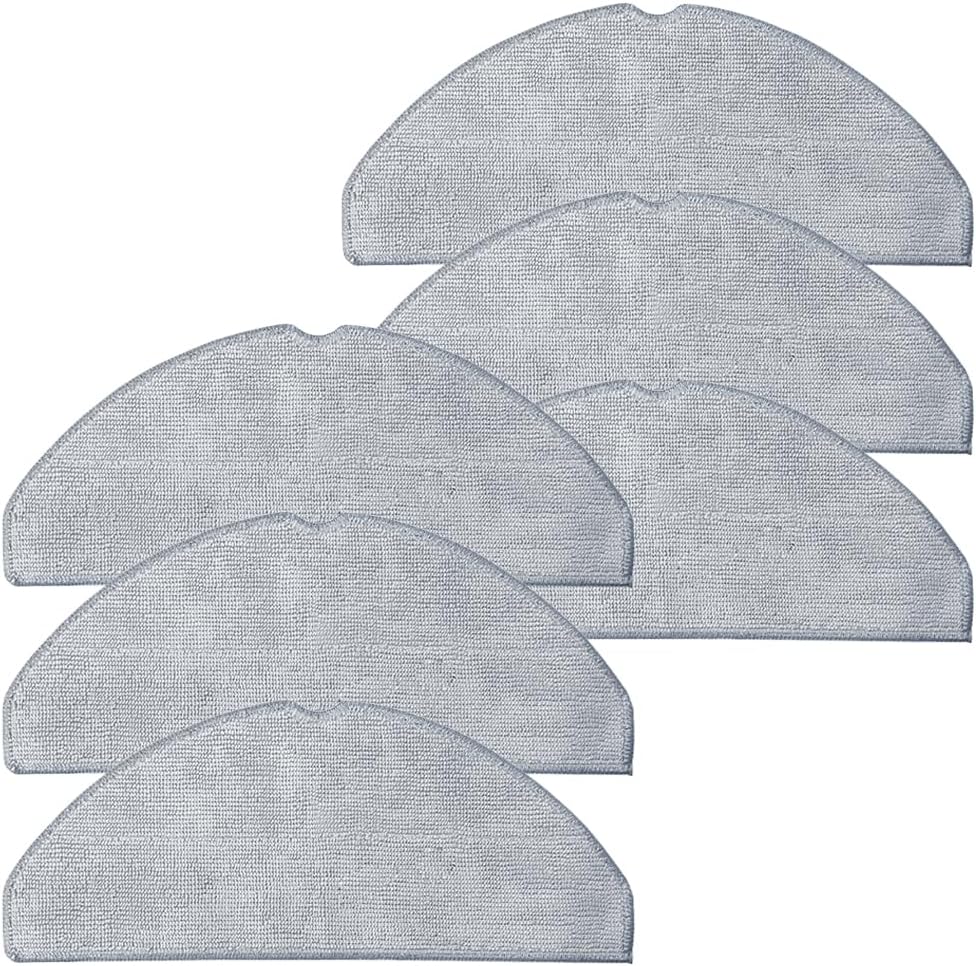 6 Almohadillas trapeador Roborock Q7 M5 L5 Giratorias