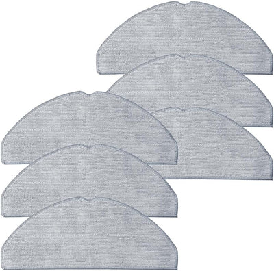 6 Almohadillas trapeador Roborock Q7 M5 L5 Giratorias